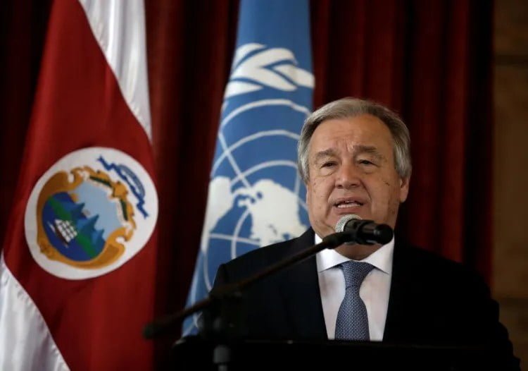 un secretary general antonio guterres