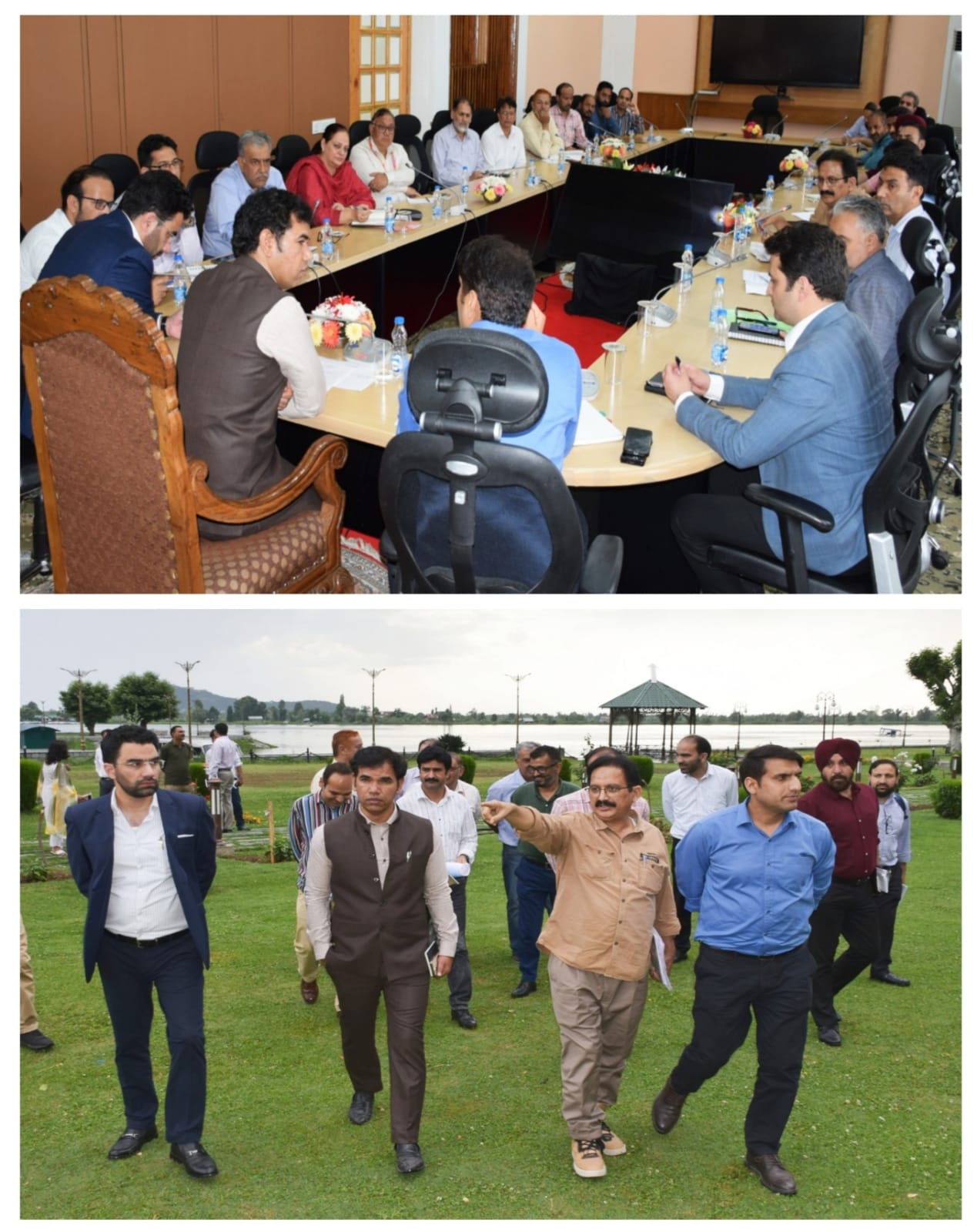 Div Com Kashmir reviews arrangements for the 3rd edition of aeVitasta Kashmir FestivalAE 2