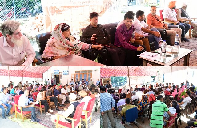 ADDC Ganderbal chairs grievances redressal camp at wakura