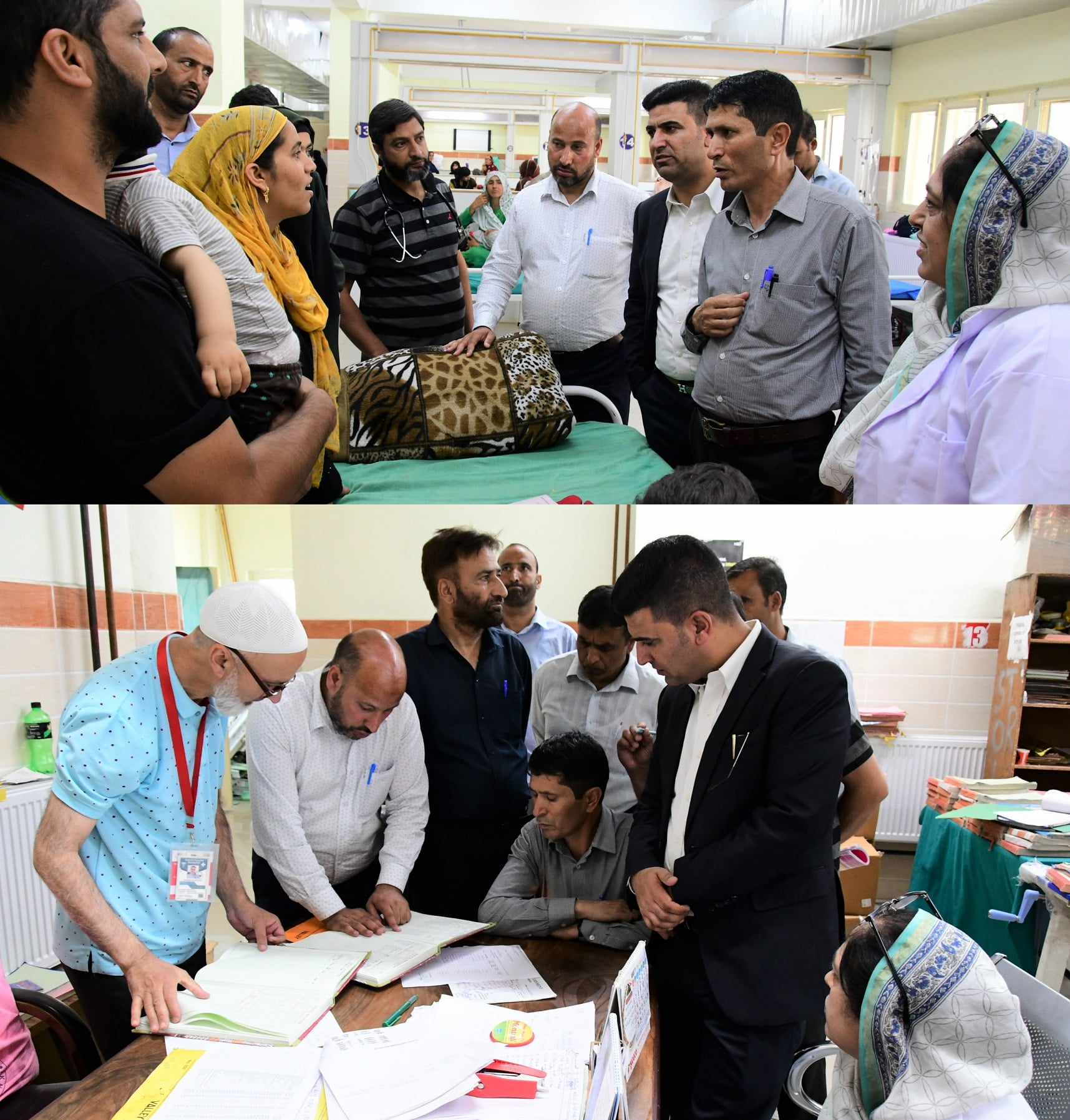 ADDC Ganderbal inspects functioning of District Hospital