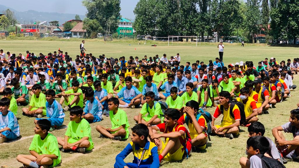 Inter Zone District Level Kho Kho Volleyball and Kabaddi Competition for Under 14 17 Boys Commences at Baramulla