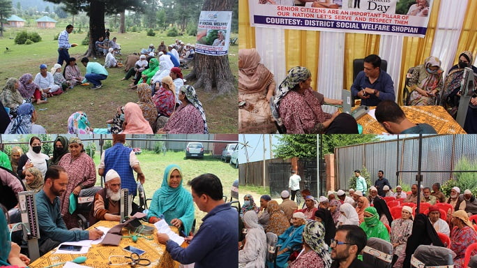 National Senior Citizens Day celebrated at Shopian