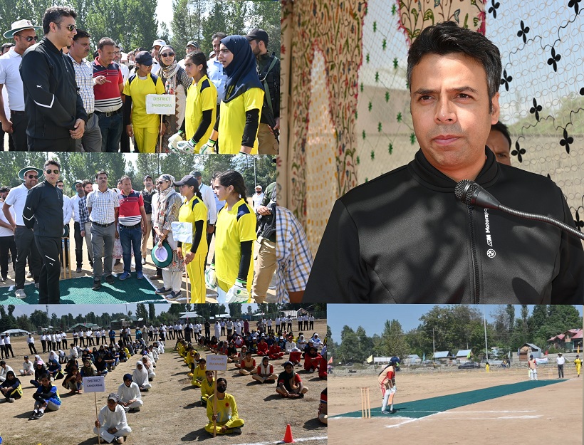 DC Kulgam Inaugurates Provincial Level inter District Cricket Tournament at Kulgam