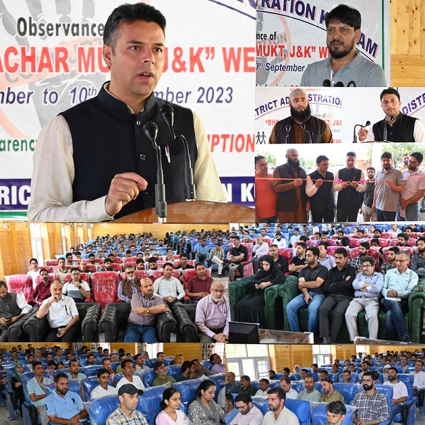 DC Kulgam Kick starts this week long campaign by inaugurating Specail camp of revenue department at Kulgam