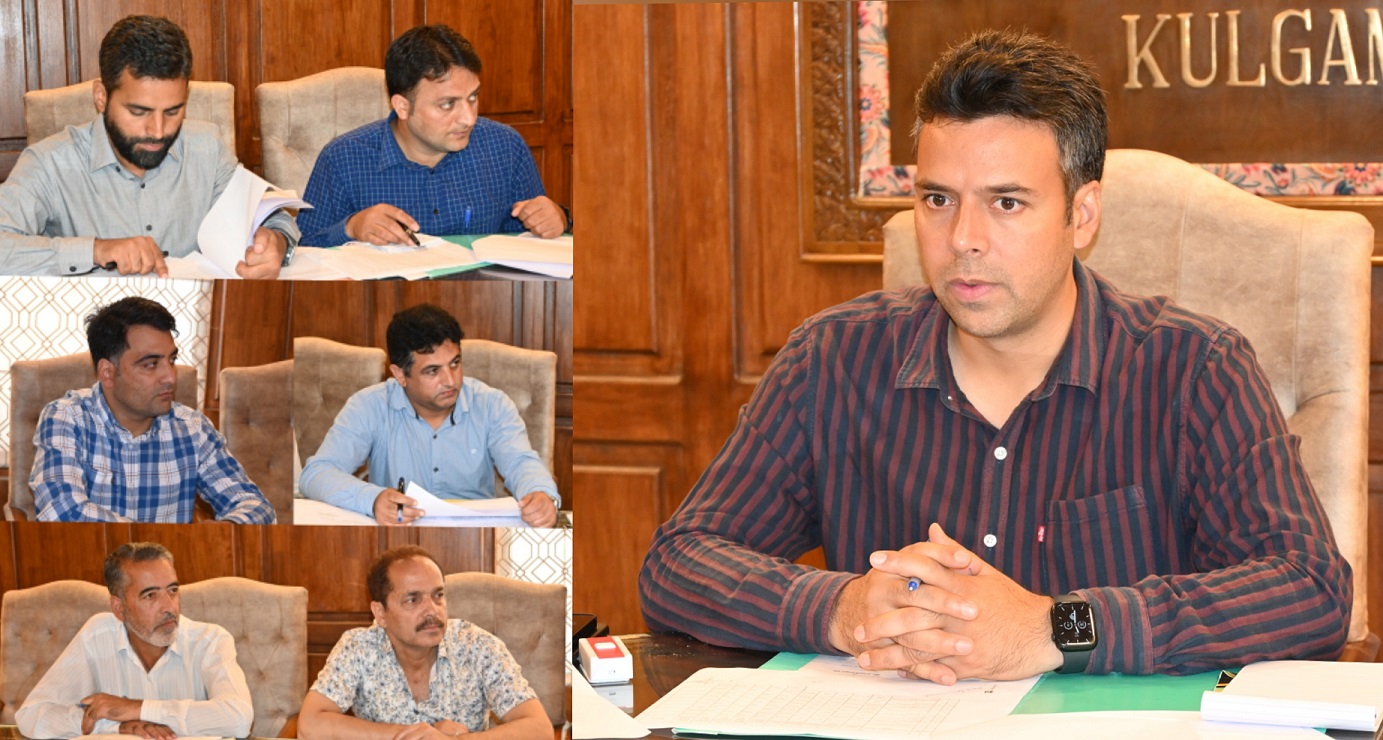 DC Kulgam reviews Mineral Mining Scenario in DLTFC meeting