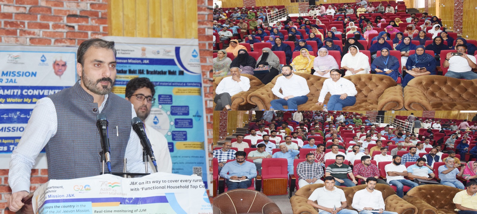 DC Pulwama chairs Pani Samiti Convention