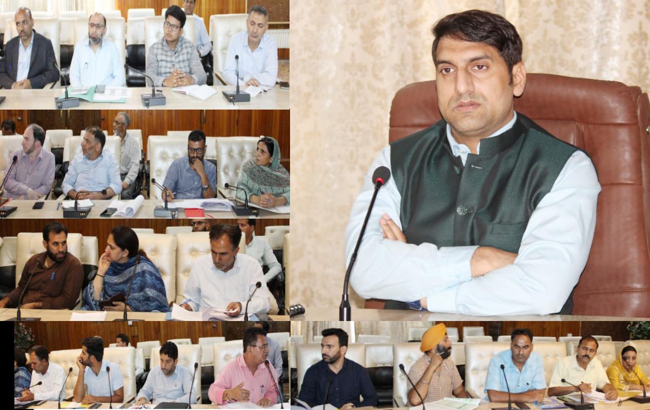 DC Srinagar accords approval for establishment of 93 income generating units under Holistic Agriculture Development ProgrammeHADP