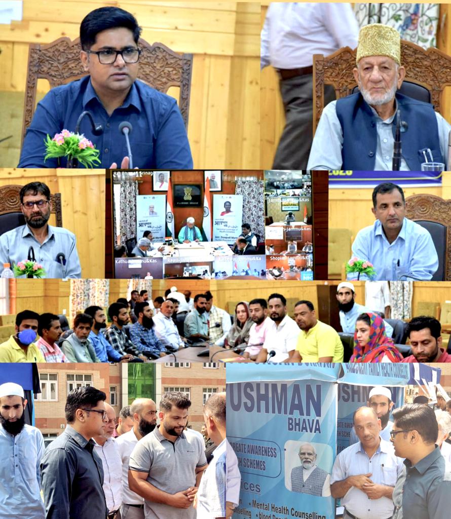 DC launches AYUSMAN BHAV at Bandipora