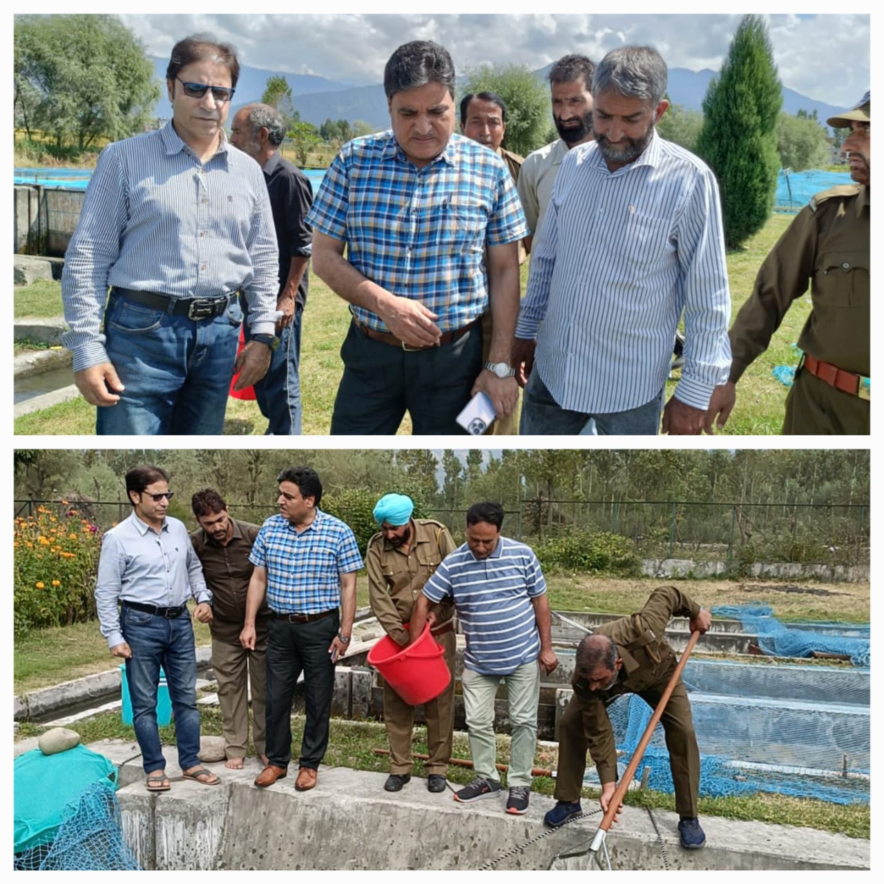 Director Fisheries Conducts extensive visit of Anantnag