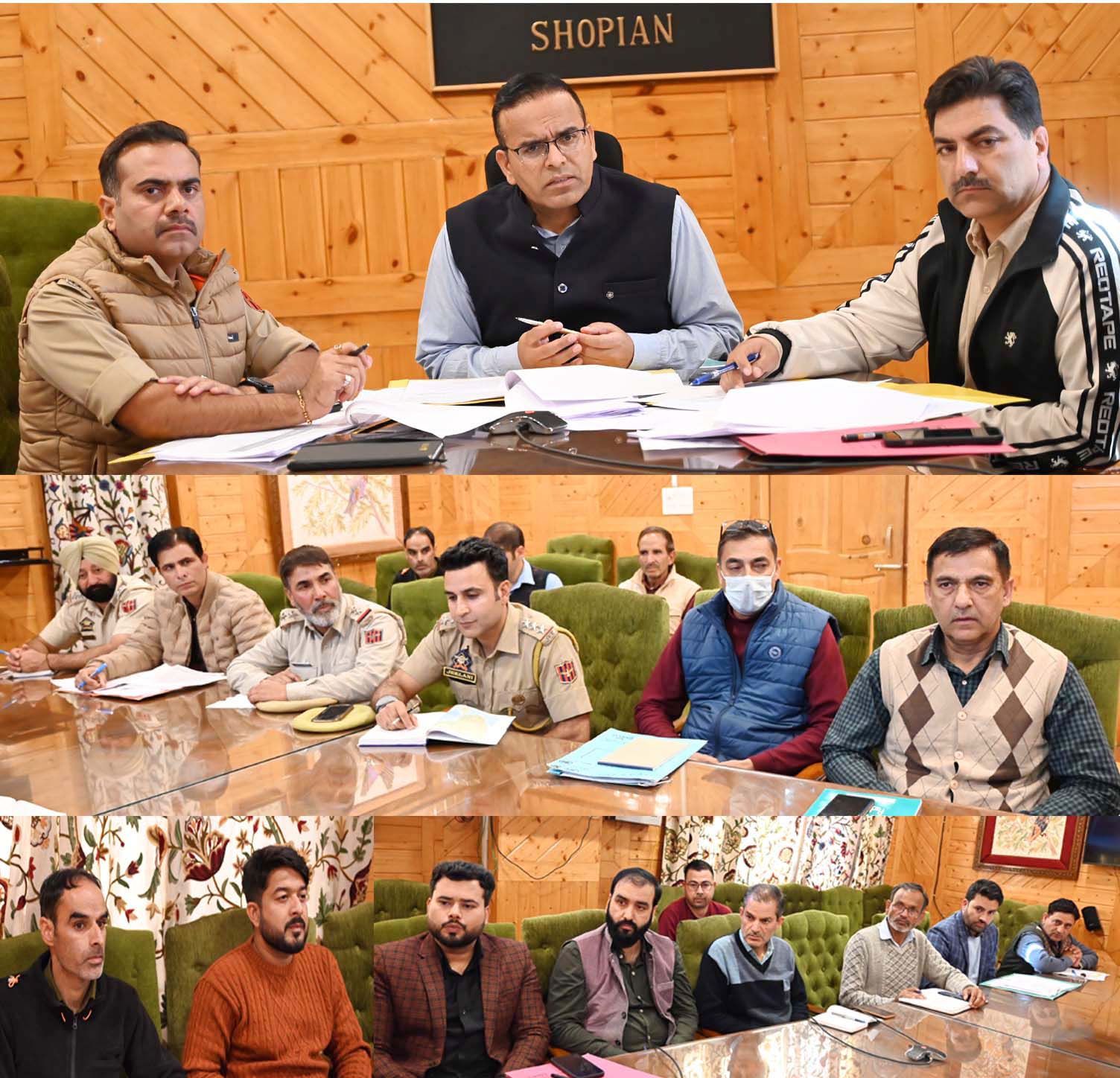 ADC Shopian Chairs NCORD Meeting