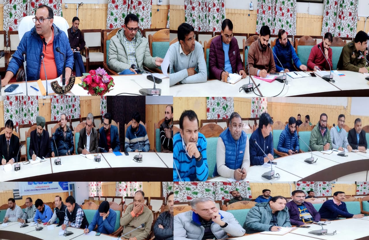 Arrangements for observance of Vigilance Awareness Week reviewed at Kupwara