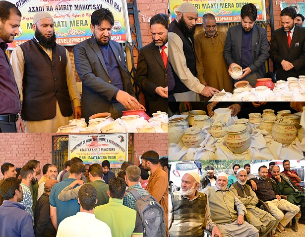 Block level Miti yatra concludes at Kulgam with grand celebrations at Block Pombay