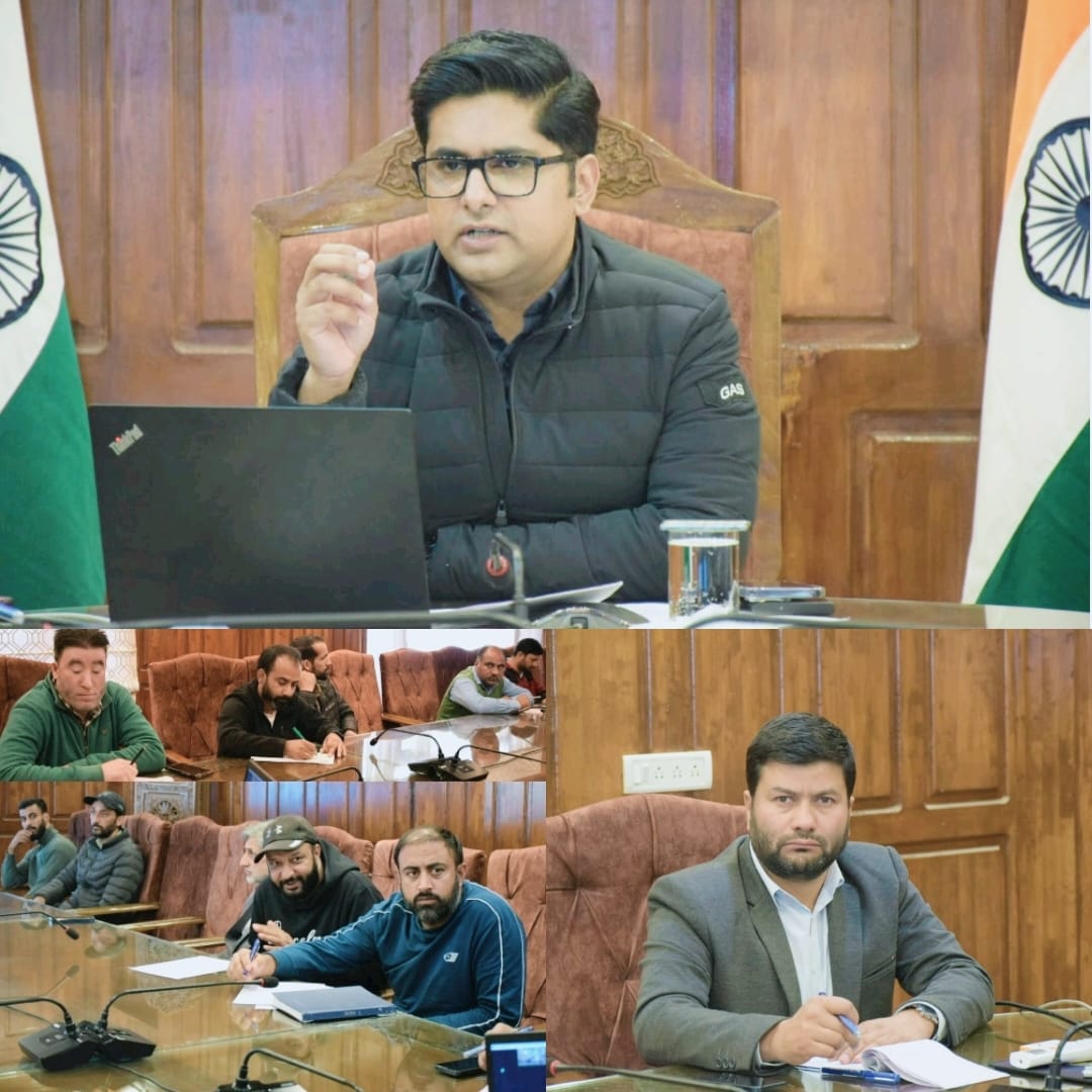 DC Bpora reviews preparations for celebration of Rashtriya Ekta Diwas JK UT Foundation Day