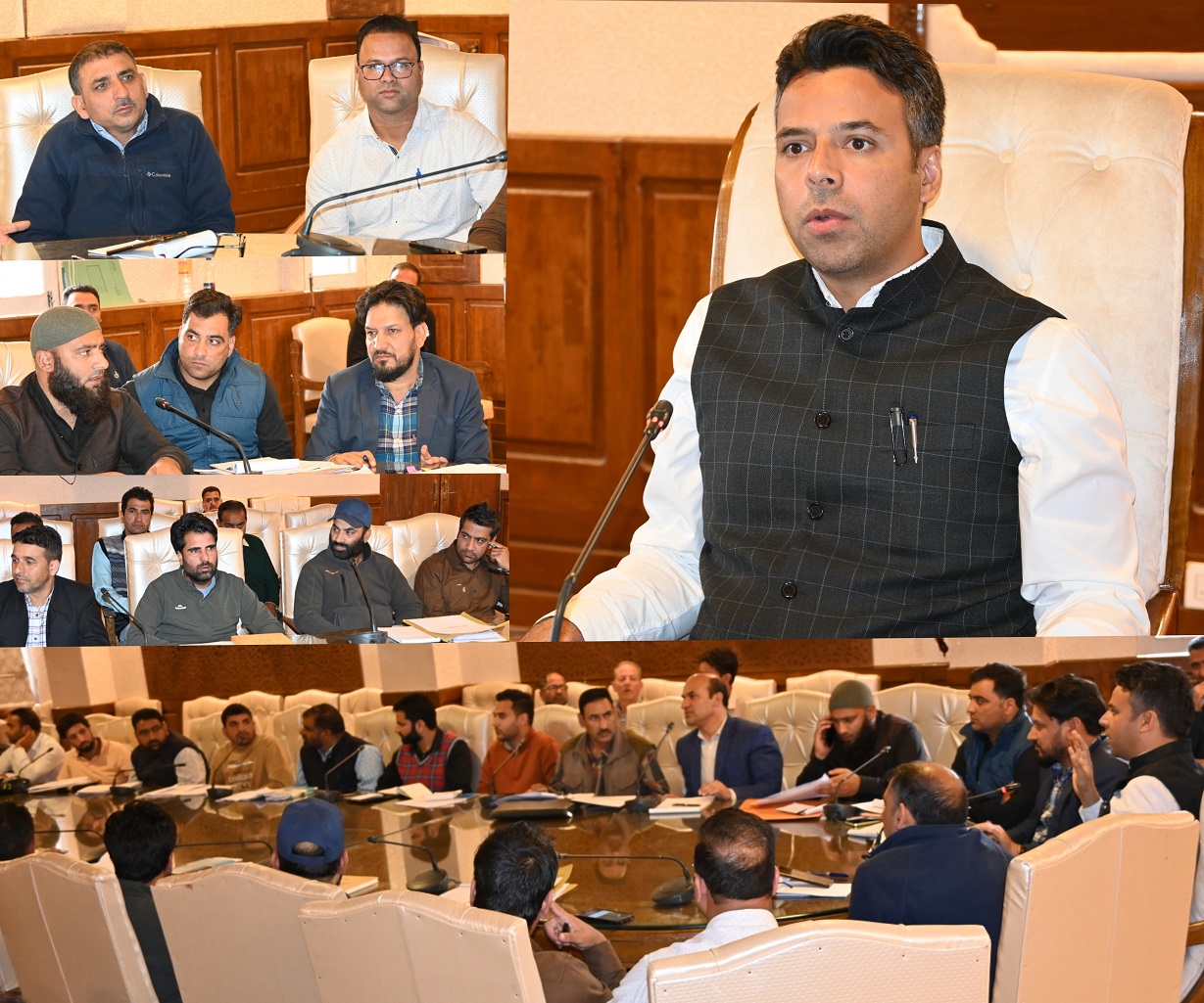 DC Kulgam reviews Physical Financial achievements under District Capex of RDD sector