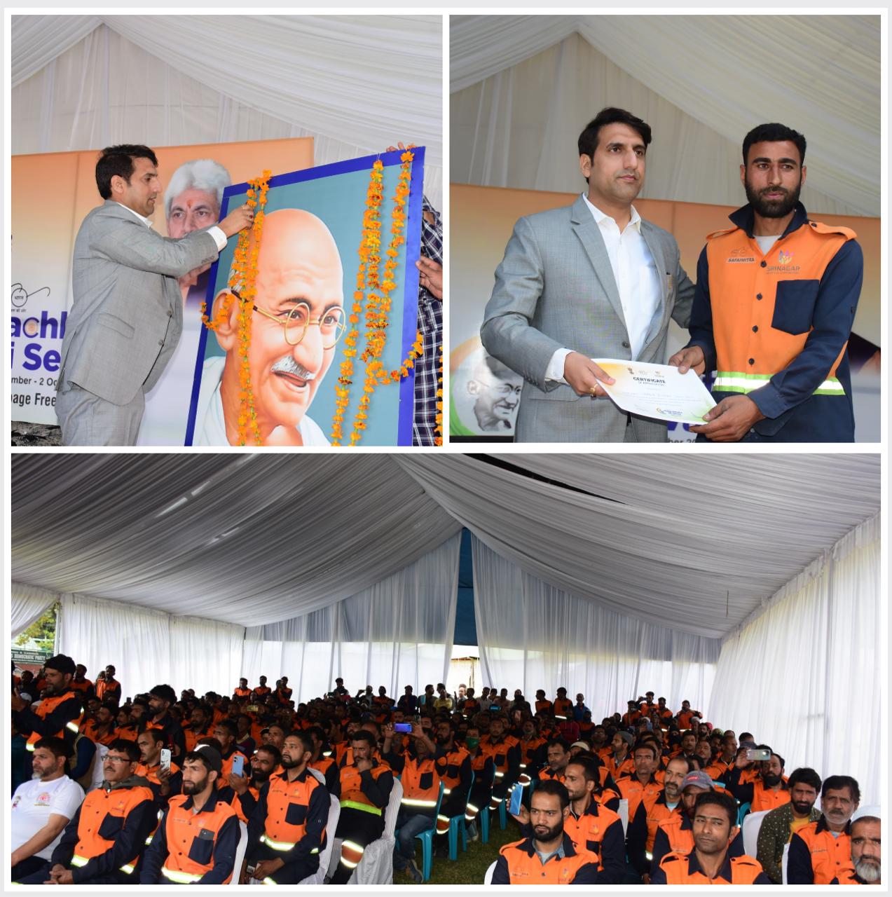 Srinagar Municipal Corporation organises Mega Event at SK Park to Celebrate Gandhi Jayanti