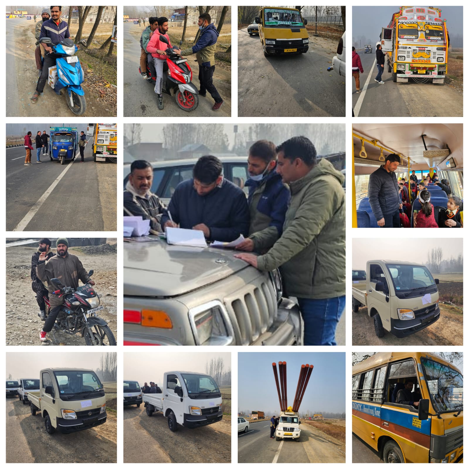 5 DLs and 5 Permit suspended for traffic violations by MVD Anantnag