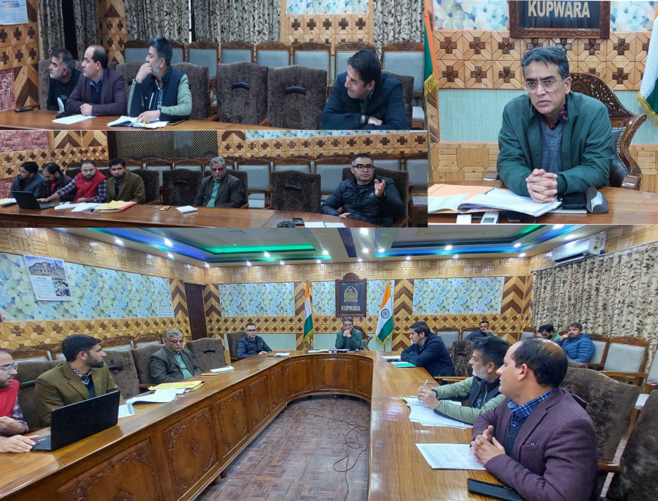 ADDC Kupwara chairs meeting of District Environmental Plan preperation