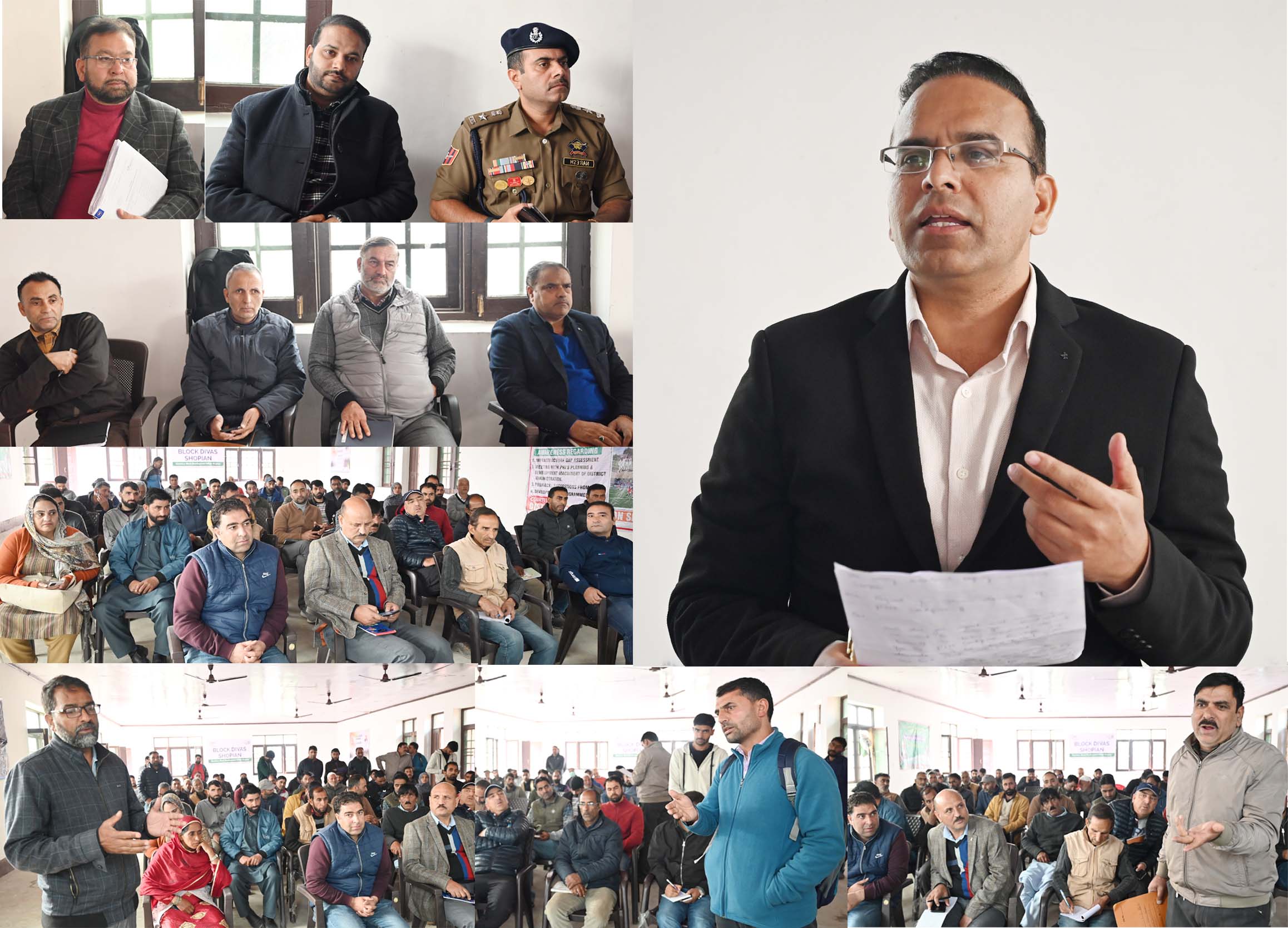 Block Diwas held at Gagren Shopian