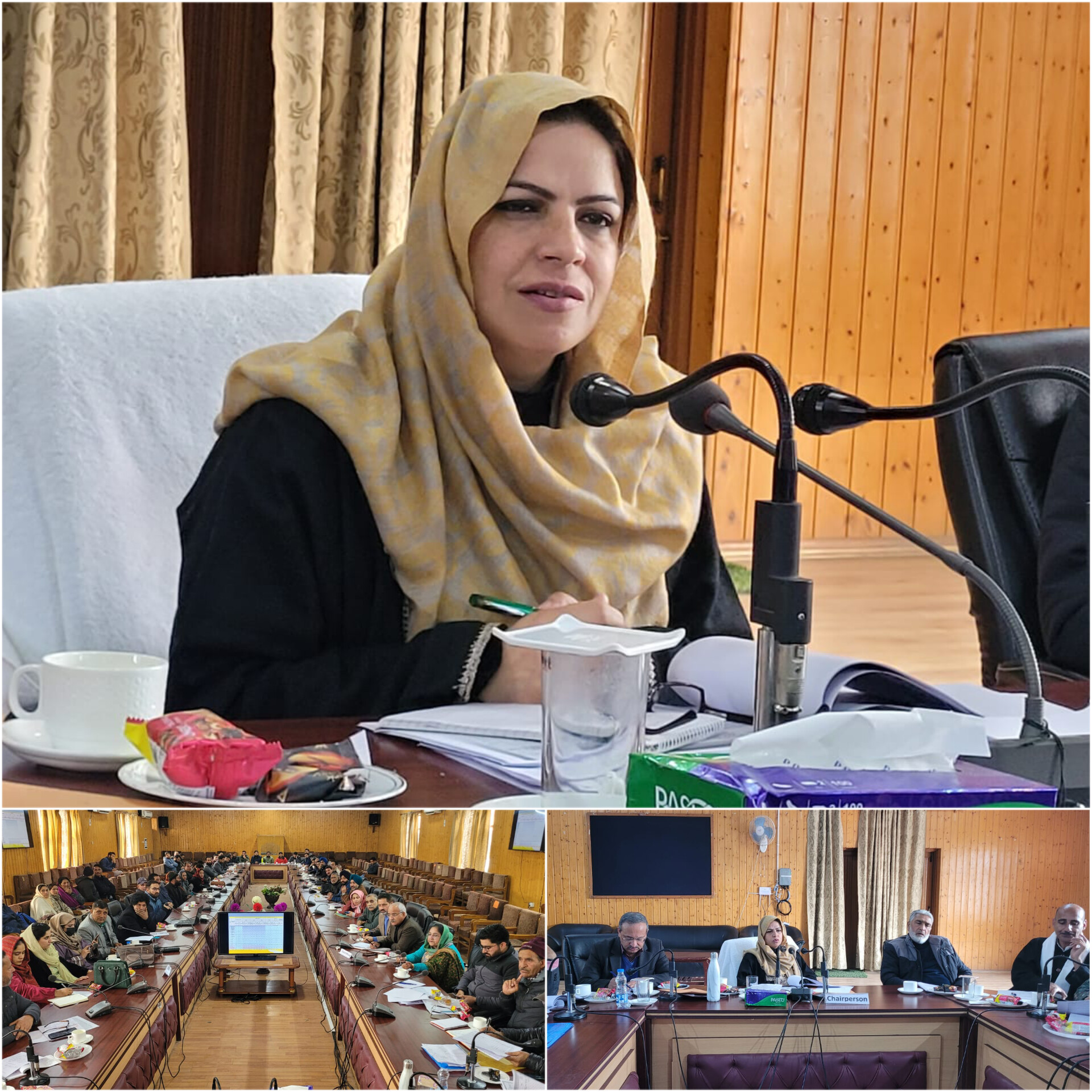 Chairperson DDC Bla Presides General Meeting to Review Progress of Dev Projects