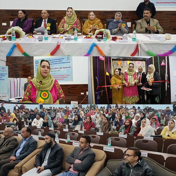 DC Bla inaugurates two Day State Level MDP at GMC Baramulla