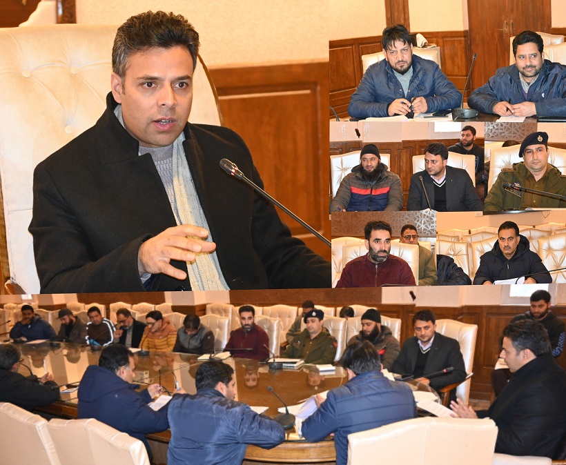 DC chairs NCORD committee meet at Kulgam