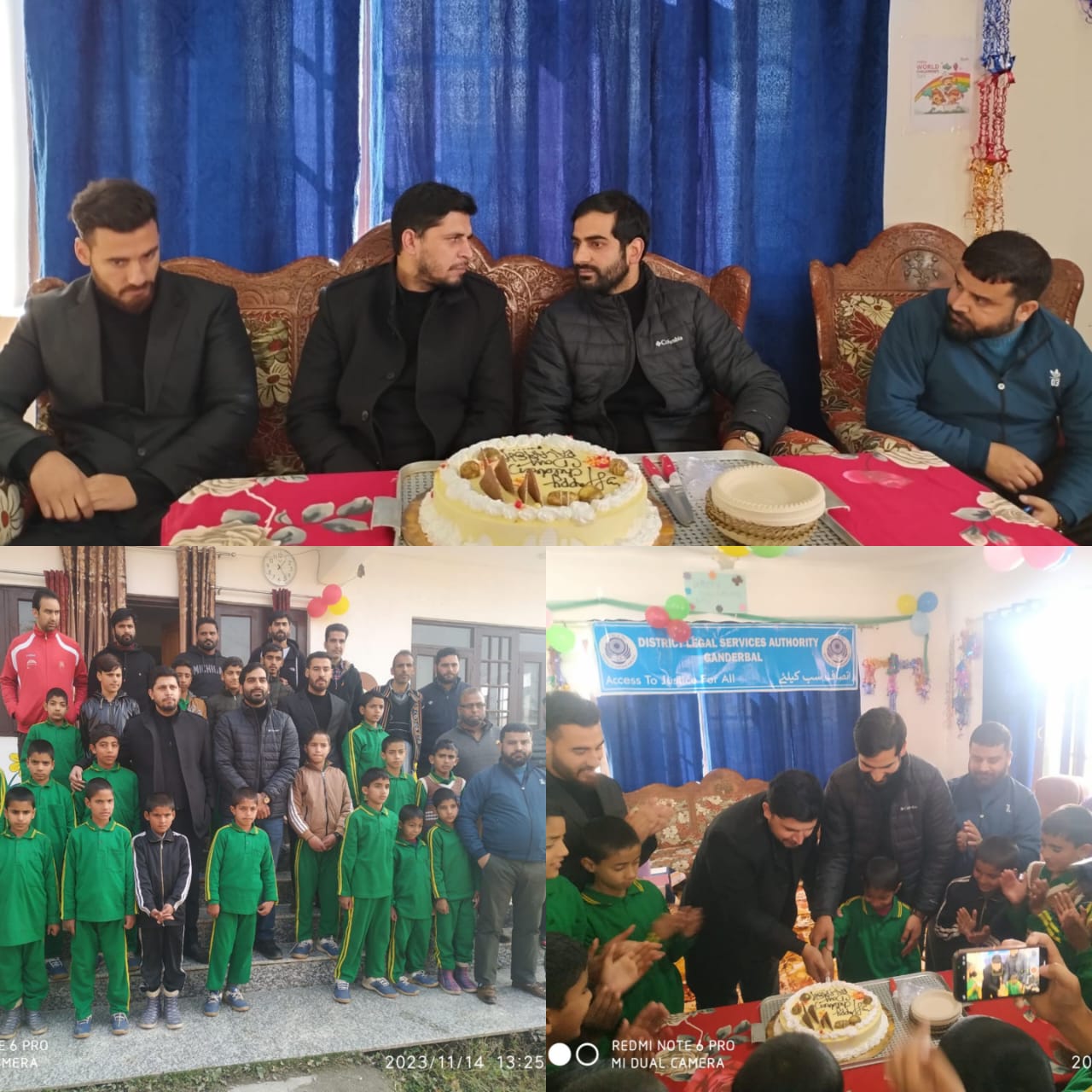 DLSA Ganderbal celebrates Childrens Day at Palaash Child Care Institute Kangan