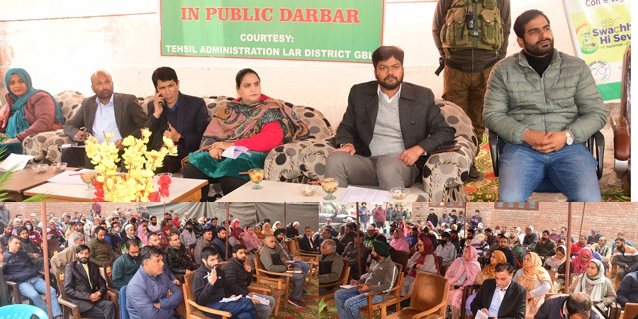 District Admin Ganderbal holds mega Block Diwas at Lar