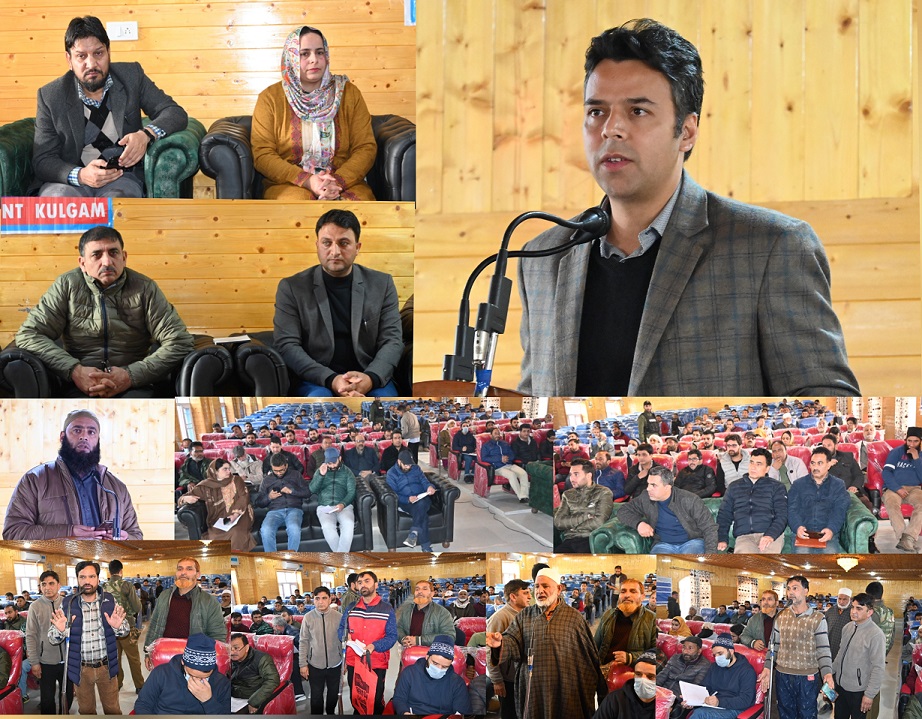 Mega Block diwas held at Kulgam