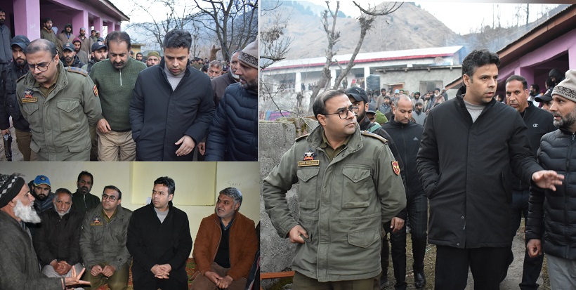 DC Kulgam visits Waltengoo Nad Gujjar Basti Kund