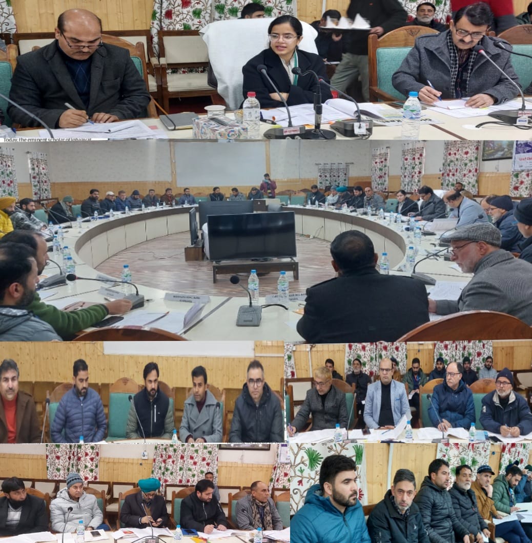 DC Kupwara chairs DLRC Meeting Directs Stakeholders to work with added dedication for betterment of Youth