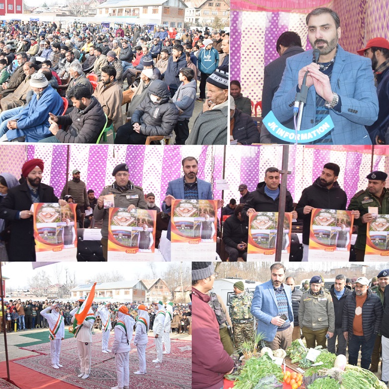 DC Pulwama Joins VBSY Triumph Celebrating Development Milestones at Noorpora Awantipora