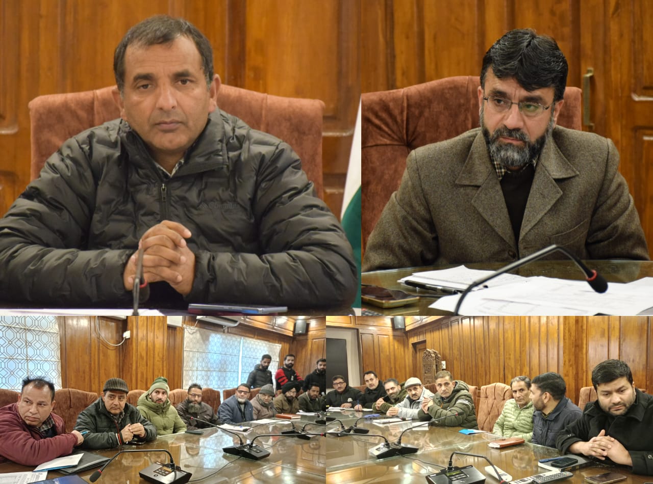 District Level Committee DLC meeting on Holistic Agriculture Development Program HADP held at Bandipora