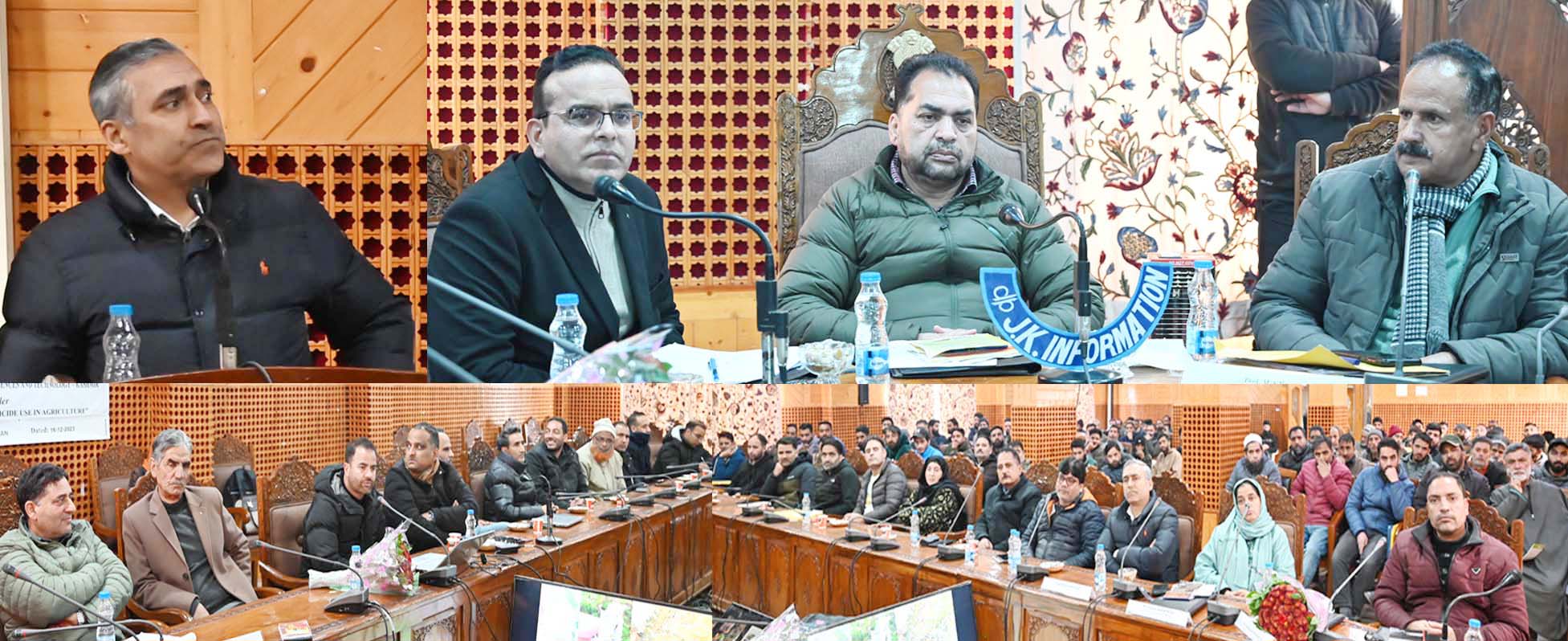 Farmer scientist Interaction programme on Management of Apple Blotch Leaf Miner disease organised at Shopian