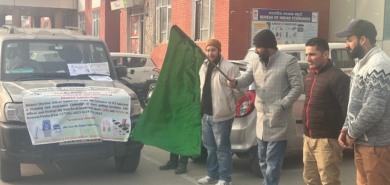 Voters awareness campaign kicks off in Ganderbal