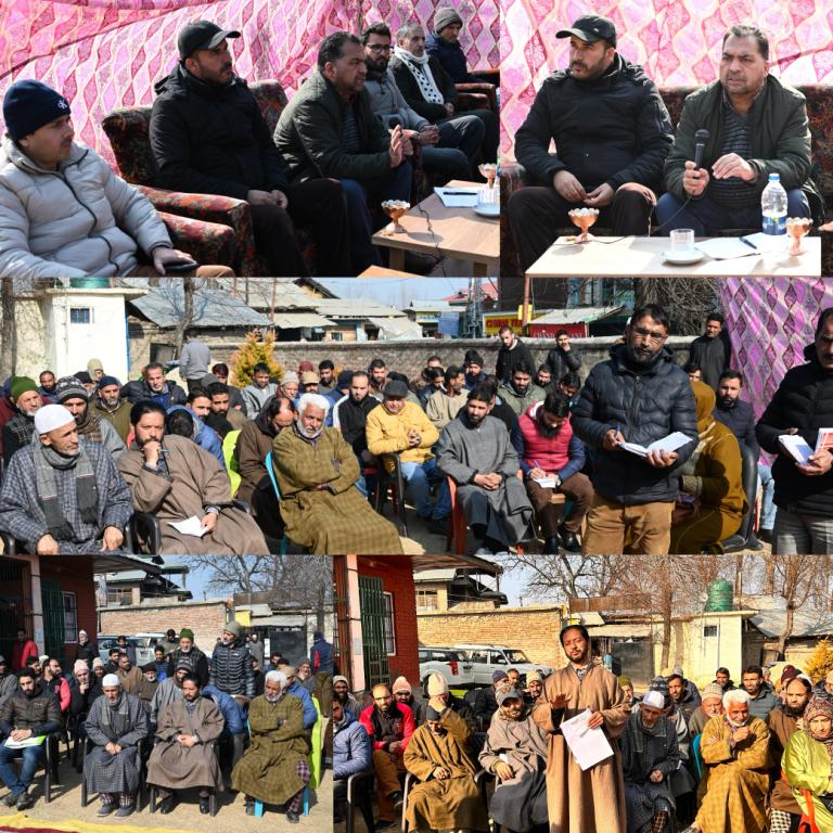 ADDC Shopian Presides Over Mega Block Diwas at Block Herman