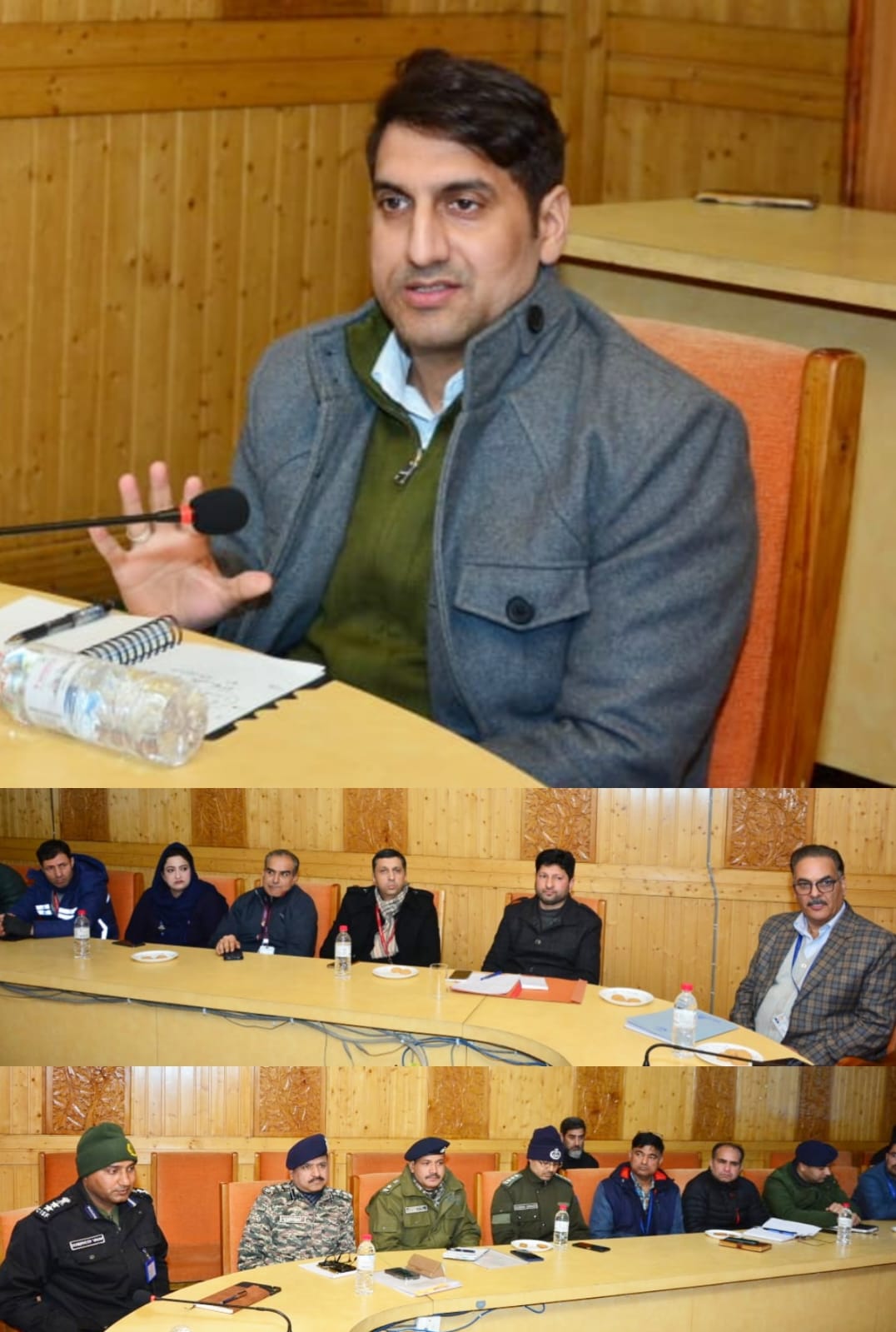 Aijaz Assad visits Srinagar Airport reviews progress on proposed expansion project