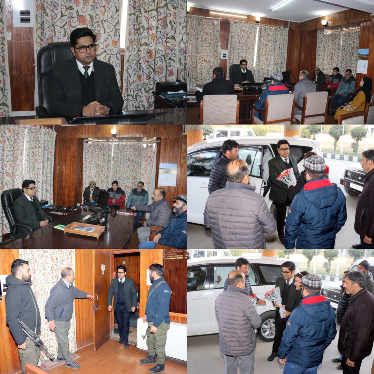 Commissioner SMC CEO SSCL.VCSDA Chairs Introductory Meeting with Officers of Srinagar Development Authority