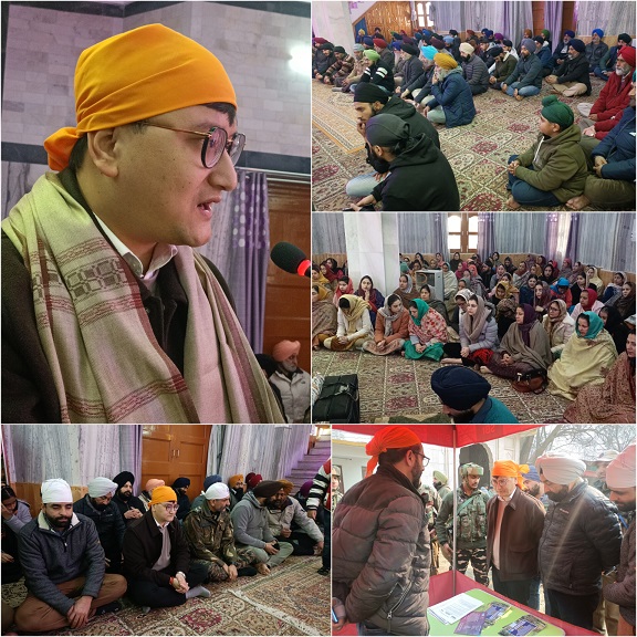 DC Bla visits Chattipadshai Greets Sikh community on the Occasion of Prakash Purab