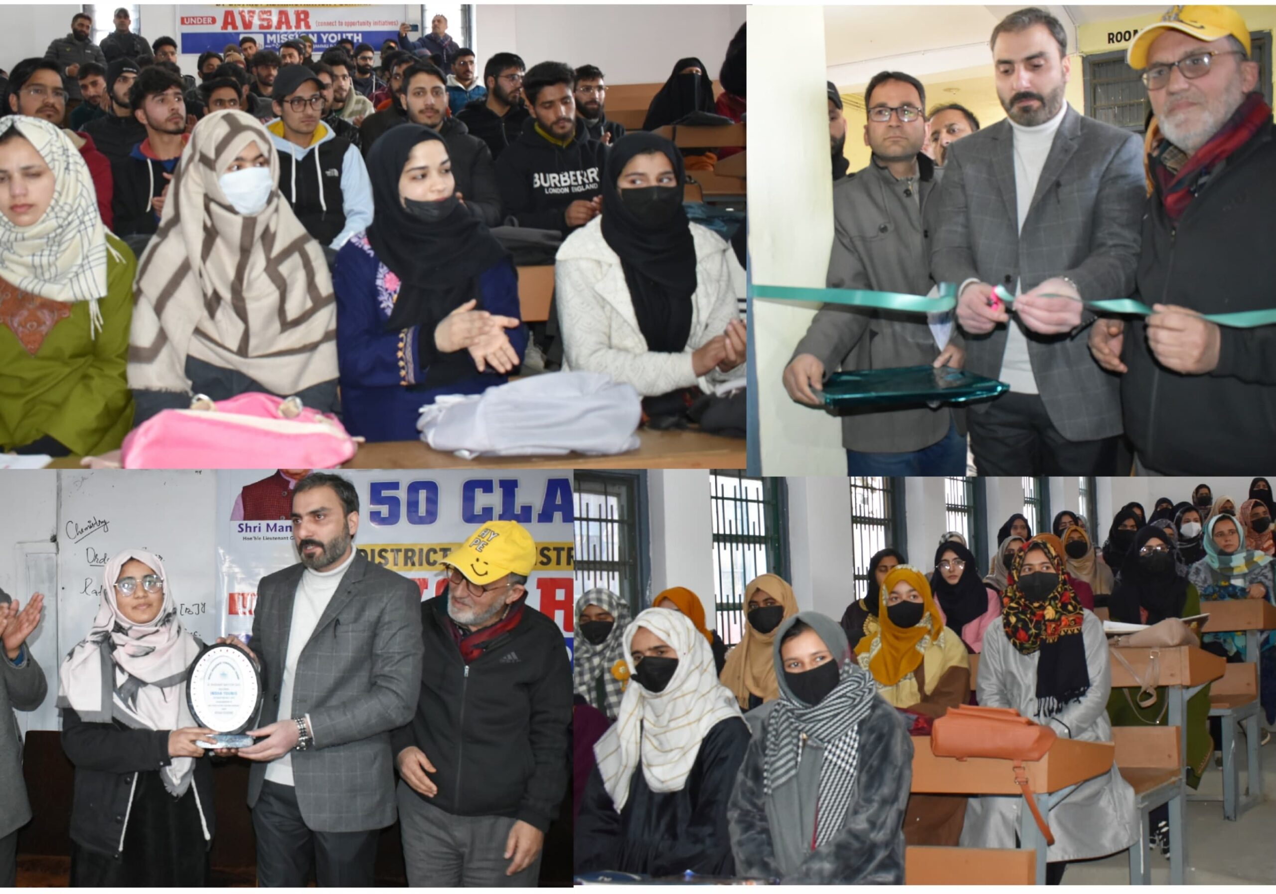 DC Pulwama inaugurates Comprehensive Competitive Exam Classes Under AVSAR NEET Super 50 at the Forefront scaled