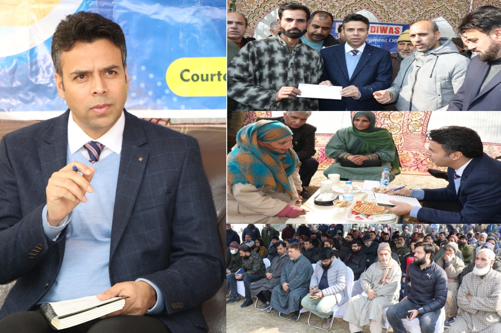 DC Srinagar holds Public Grievance Redressal Camp at Darbagh Syedpora