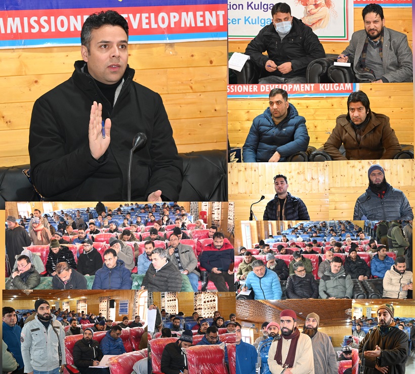 DC presides grievances redressal camp at Kulgam