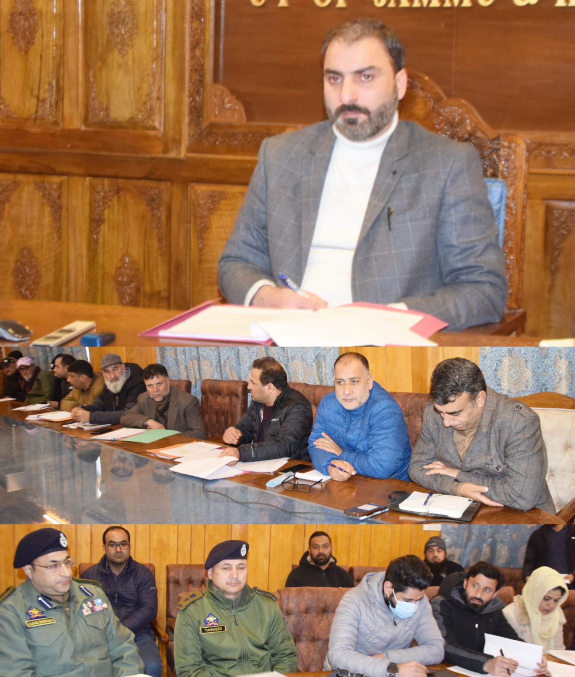 Deputy Commissioner Pulwama chairs NCORD meeting 2 scaled