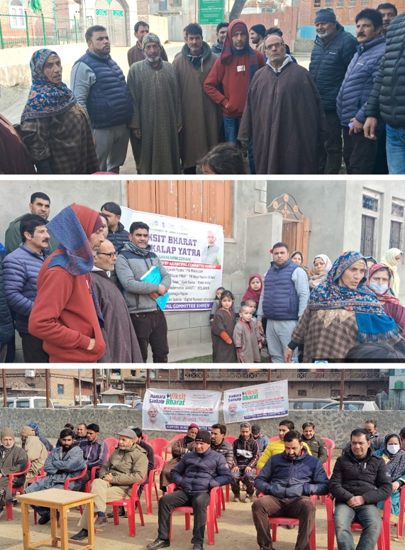 Viksit Bharat Sankalp Yatra Pioneering Inclusive Development in Pulwama District