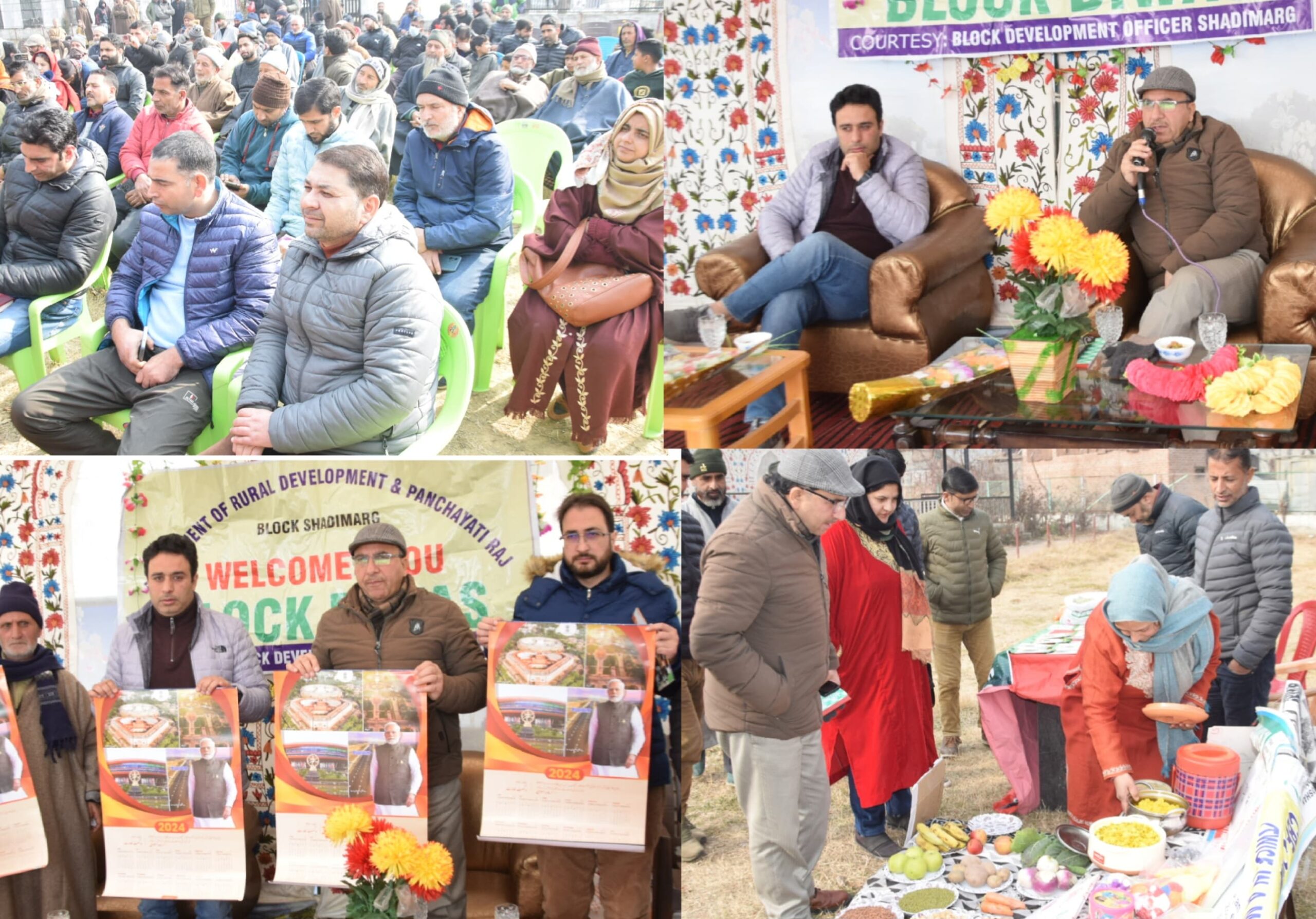 Viksit Bharat Sankalp Yatra cum Block Diwas Programme Empowers Public Engagement in Block Shadimarg scaled