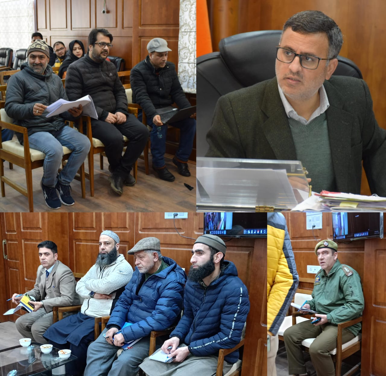 DC Bandipora chairs DLAC meeting on Safe Food Healthy Diet