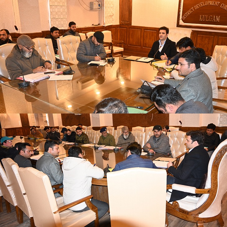 DC Kulgam chairs District Level NCORD Committee meeting