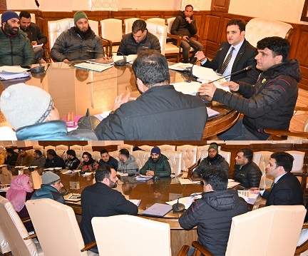 DC Kulgam reviews functioning of ICDS