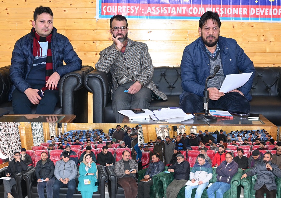 Mega Block Diwas held at 3 Blocks of Kulgam