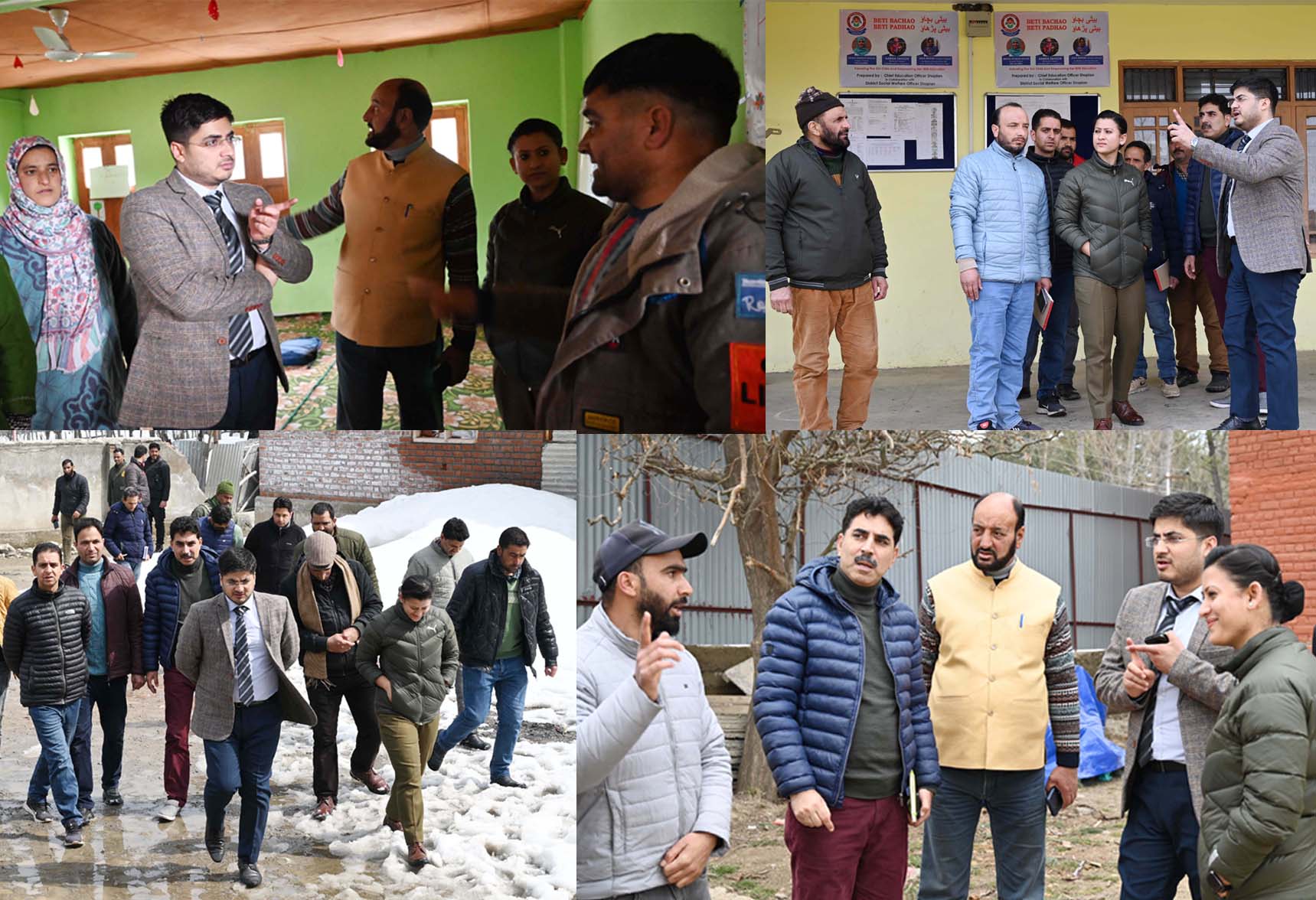 DC Shopian conducts comprehensive inspection of Polling Stations of the district